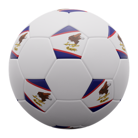 American Samoa Ball  3D Icon