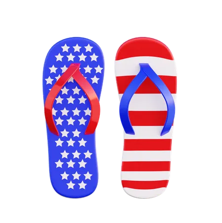 American Slippers  3D Icon