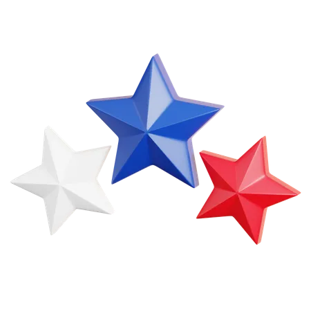 American Star  3D Icon