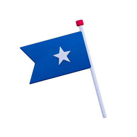 Amerika Flagge  3D Illustration