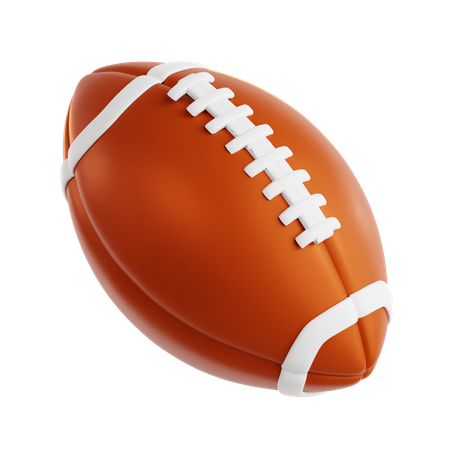 Amerikanischer Fußball  3D Icon