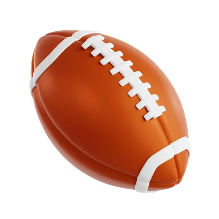 Amerikanischer Fußball  3D Icon