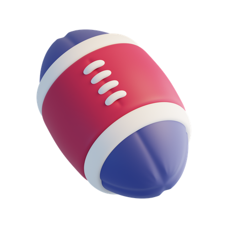 Amerikanischer Fußball  3D Icon