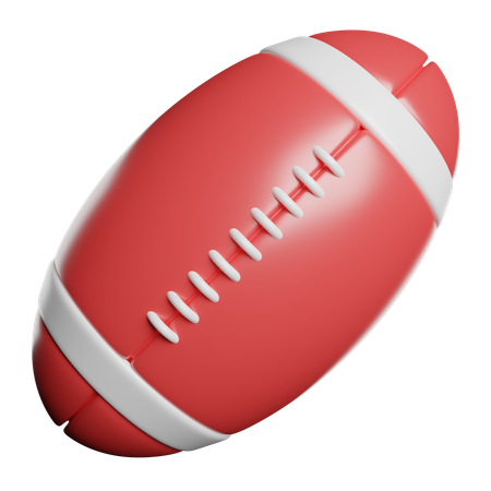 Amerikanischer Fußball  3D Icon