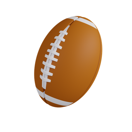 Amerikanischer Fußball  3D Icon