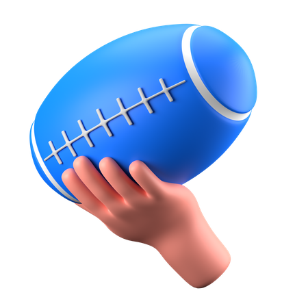 Amerikanischer Fußball  3D Icon