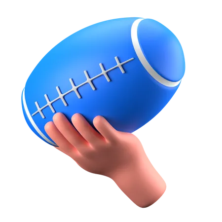 Amerikanischer Fußball  3D Icon