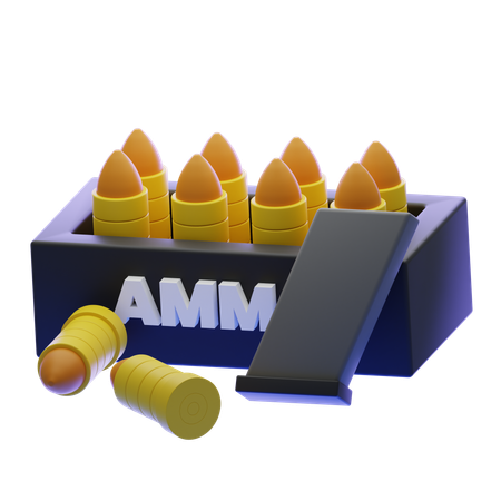 AMMO  3D Icon