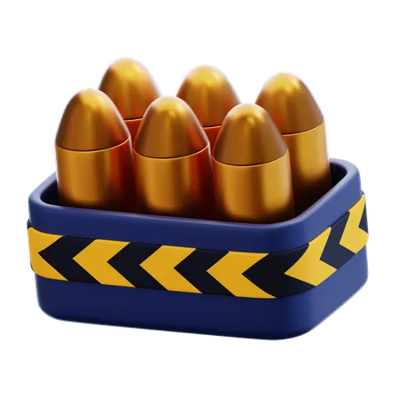 AMMO  3D Icon