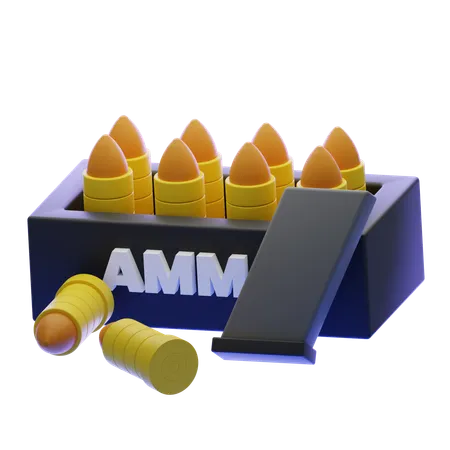 AMMO  3D Icon