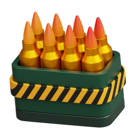 Ammo  3D Icon