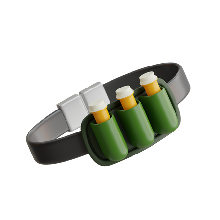 Ammo Belt  3D Icon