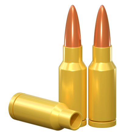 Ammunition Bullet  3D Icon