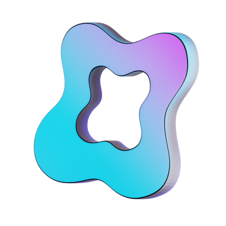 Amoeba  3D Icon