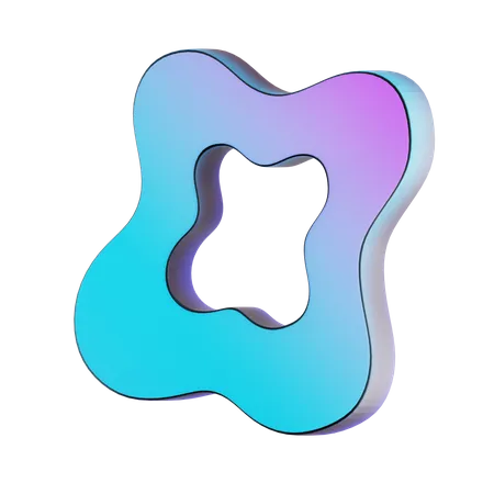 Amoeba  3D Icon