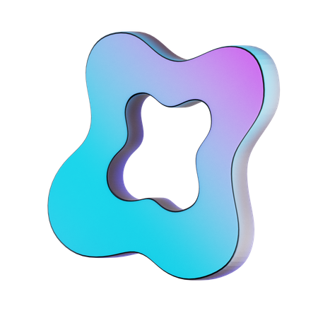 Amoeba  3D Icon