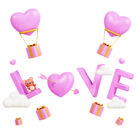 Amor  3D Icon