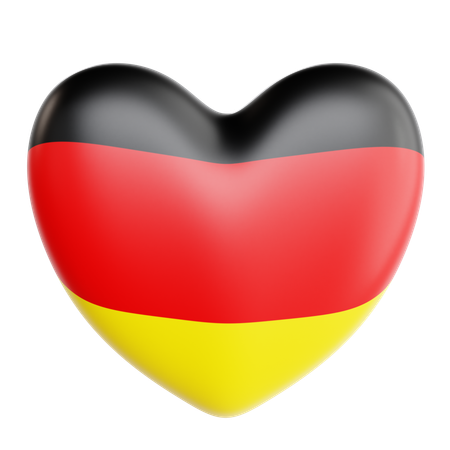 Amor alemania  3D Icon