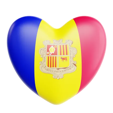 Amor Andorra  3D Icon