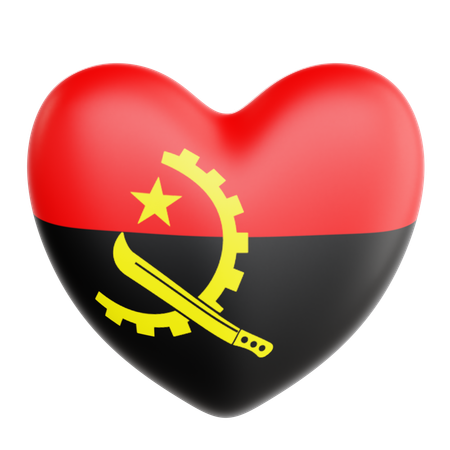 Amo angola  3D Icon