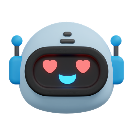 Robot de amor  3D Icon