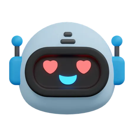 Robot de amor  3D Icon