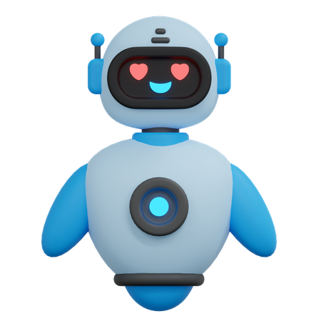 Robot de amor  3D Icon