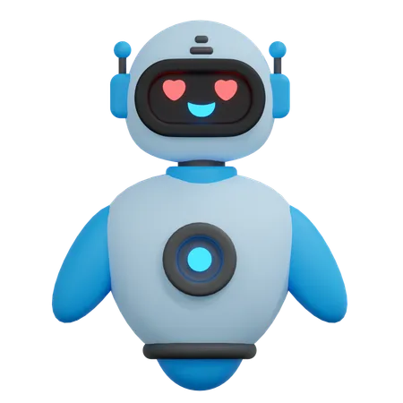 Robot de amor  3D Icon