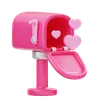 amor caixa de correio