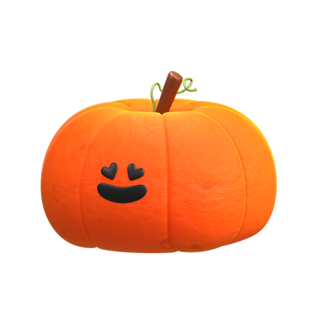 Me encanta la calabaza  3D Icon