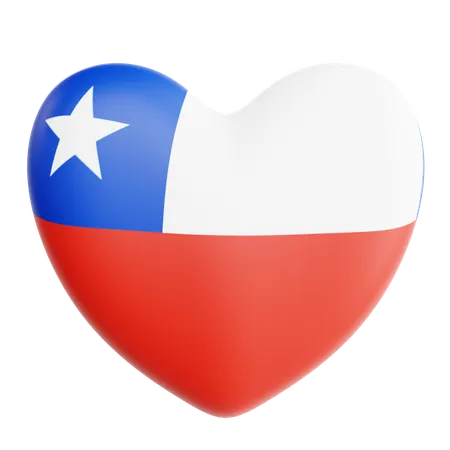 Amo chile  3D Icon