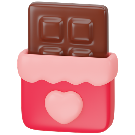 Amor de Chocolate  3D Icon