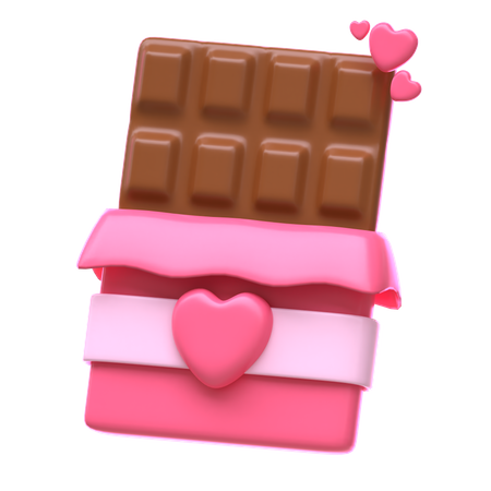 Amor chocolateado  3D Icon