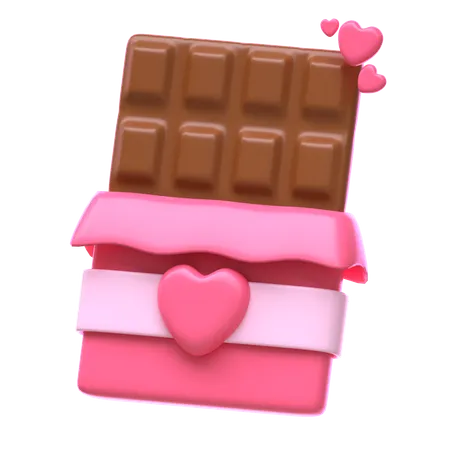 Amor chocolateado  3D Icon