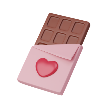 Amor chocolateado  3D Icon