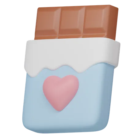 Amor chocolateado  3D Icon