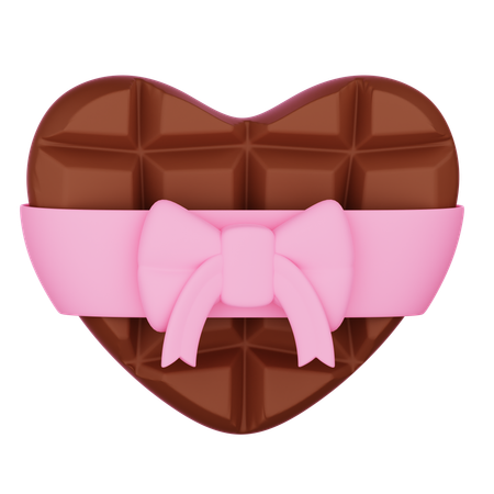 Amor chocolateado  3D Icon