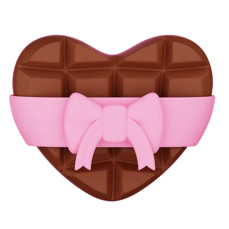 Amor chocolateado  3D Icon