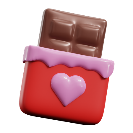 Amor chocolateado  3D Icon