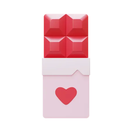 Amor chocolateado  3D Icon