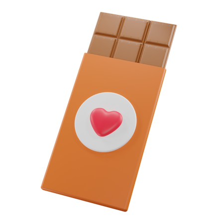 Amo chocolate  3D Icon