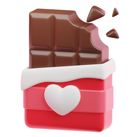 Amor chocolateado  3D Icon