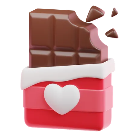 Amor chocolateado  3D Icon