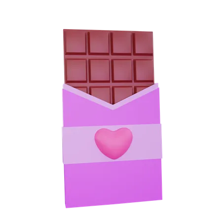 Amor chocolateado  3D Icon