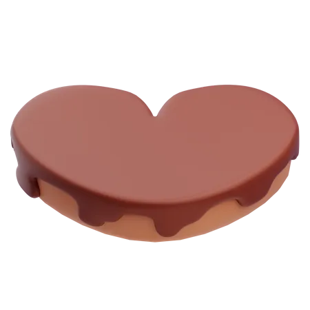 Amor chocolateado  3D Icon