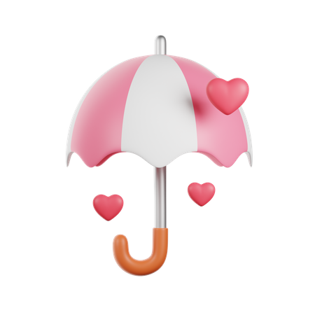 Chuva de amor  3D Icon