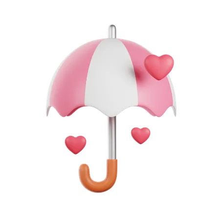 Chuva de amor  3D Icon