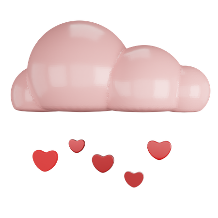 Chuva de amor  3D Icon