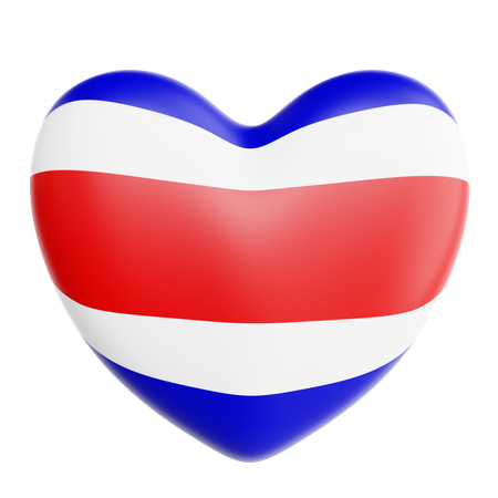 Amor costa rica  3D Icon