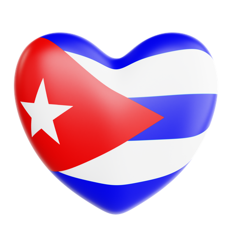 Amo cuba  3D Icon